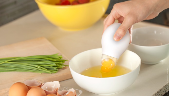 صور /  فيديو : قطعة لفصل صفار البيض عن البياض مع فوائد الصفار