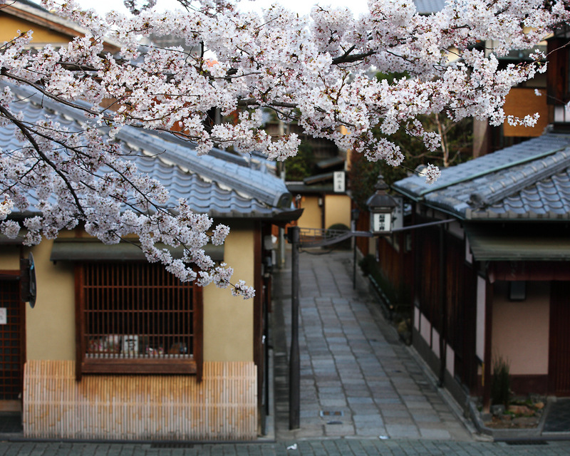 مجموعة صور : شوارع مدينة ” كيوتو ” التقليدية في اليابان
