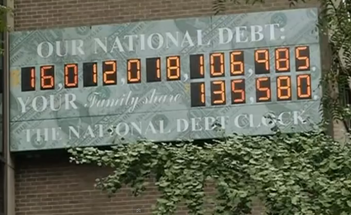 فيديو : امريكا أكبر دولة ” مديونة ” في التاريخ !