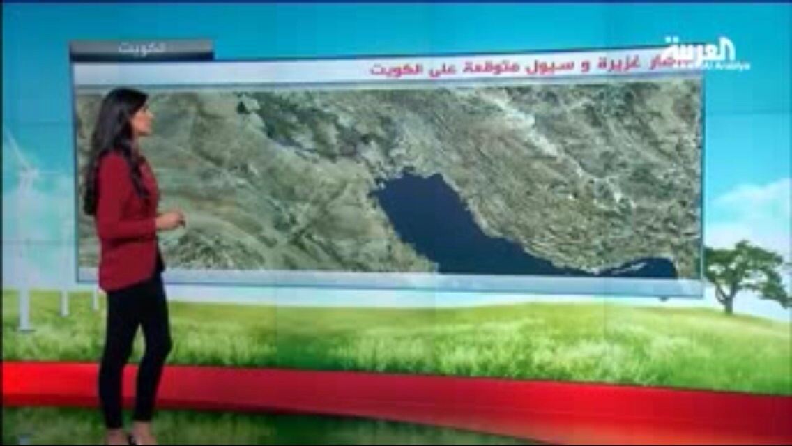 قناة العربية : أمطار وسيول غزيرة متوقعة في دولة الكويت