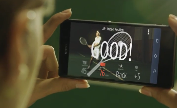 فيديو : مستشعر التنس .. تقنية جديدة من سوني