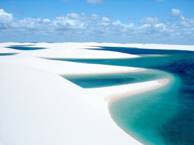 صور : صحراء مليئة بالواحات البحرية .. من غرائب الطبيعة في البرازيل