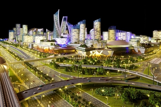 صور / فيديو : مول العالم في دبي أكبر مجمع تسوق في العالم